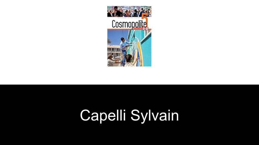 livres de Capelli Sylvain