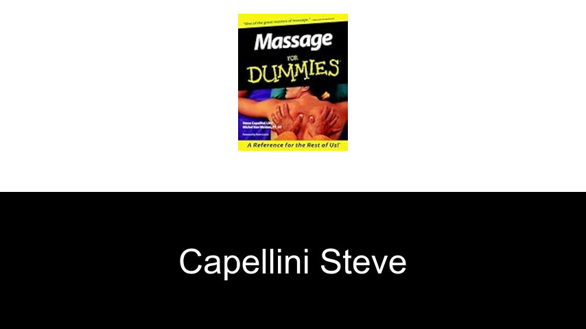 livres de Capellini Steve