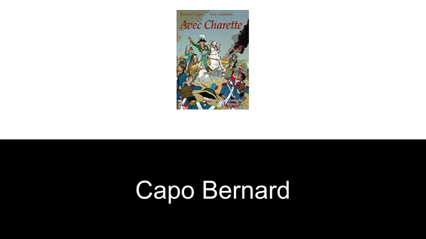 livres de Capo Bernard