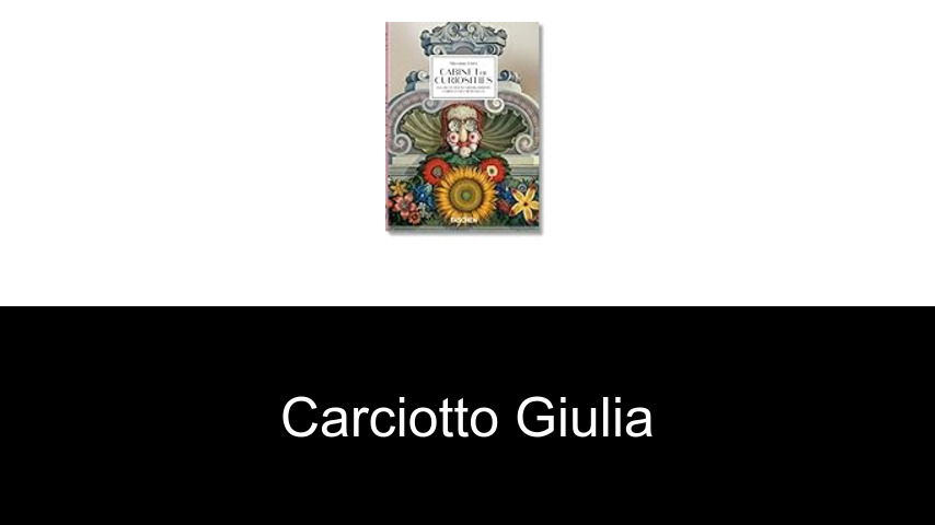 livres de Carciotto Giulia