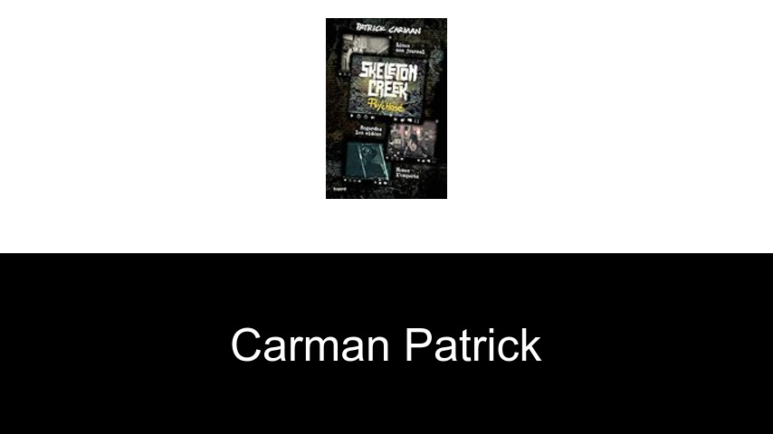 livres de Carman Patrick