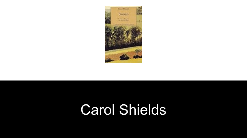 livres de Carol Shields