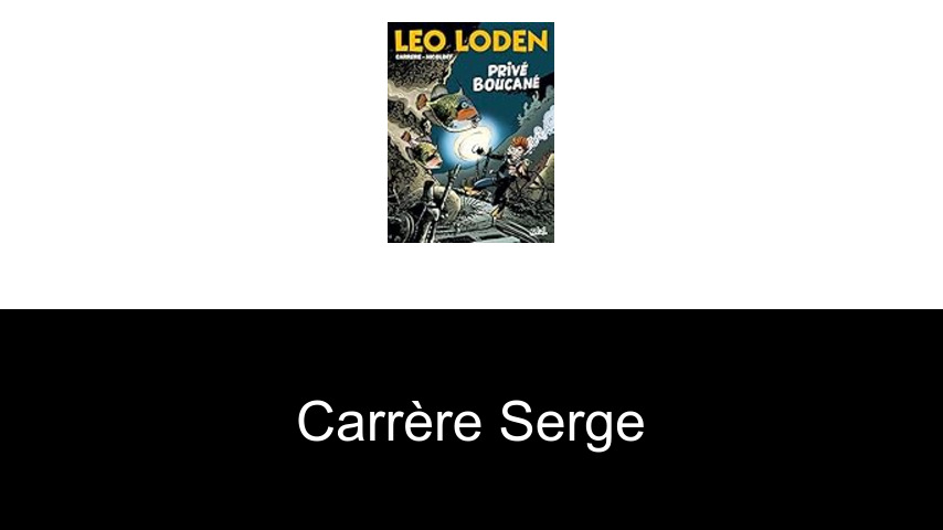 livres de Carrère Serge