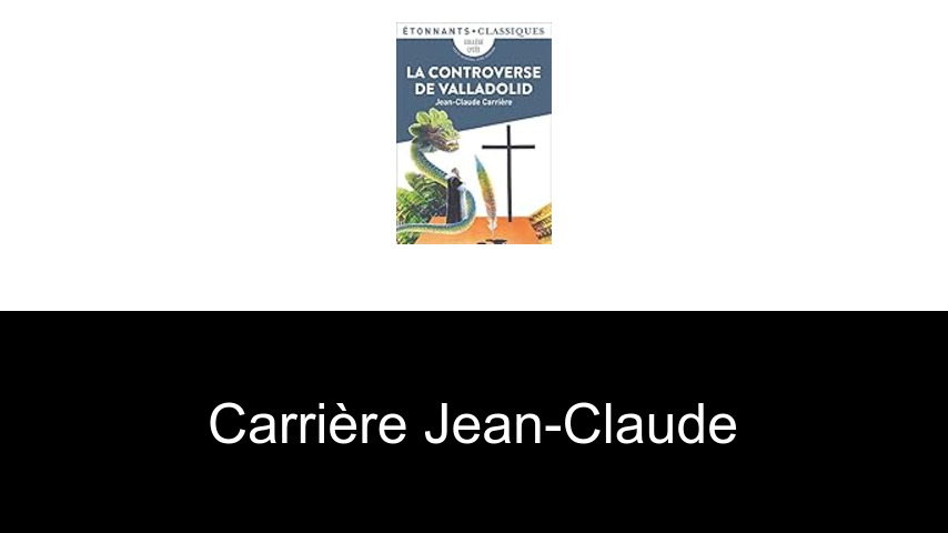 livres de Carrière Jean-Claude