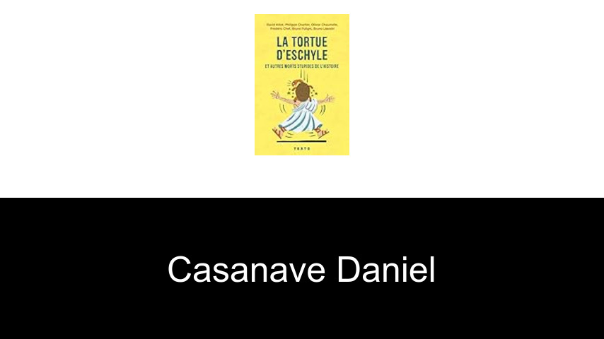 livres de Casanave Daniel
