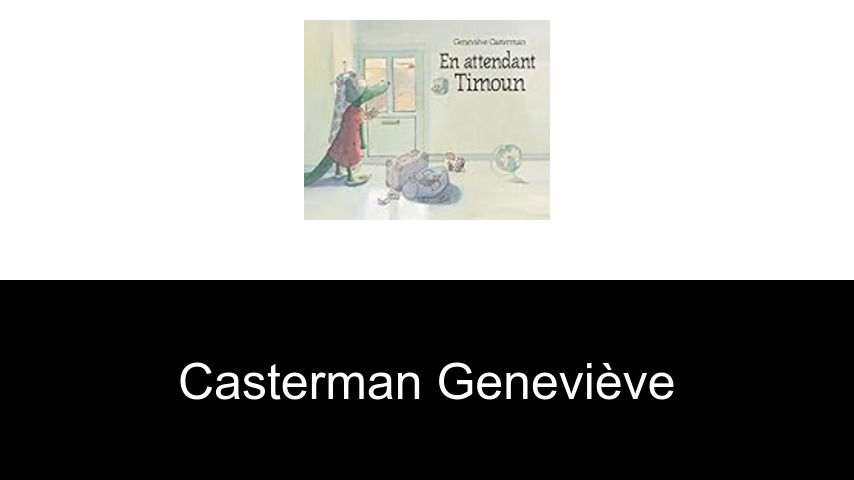 livres de Casterman Geneviève