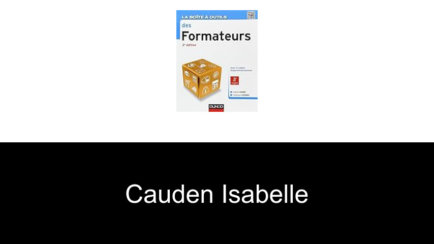 livres de Cauden Isabelle