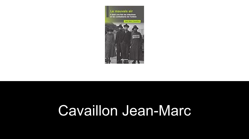 livres de Cavaillon Jean-Marc