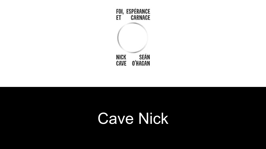 livres de Cave Nick