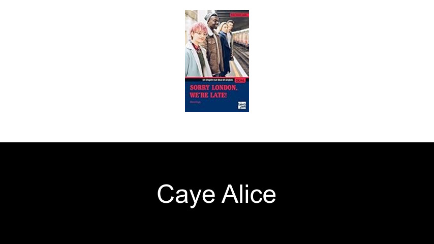 livres de Caye Alice