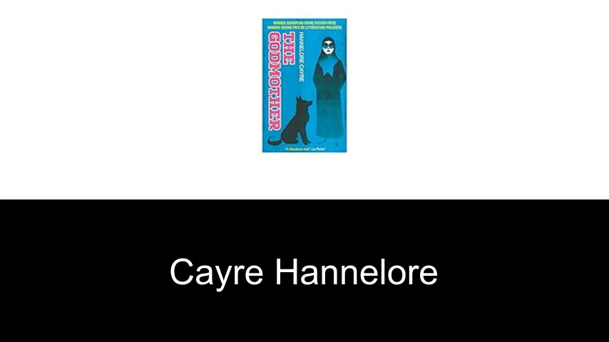 livres de Cayre Hannelore