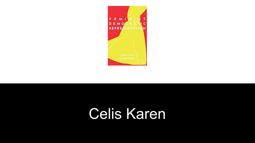 livres de Celis Karen