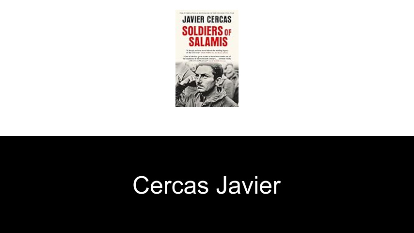 livres de Cercas Javier