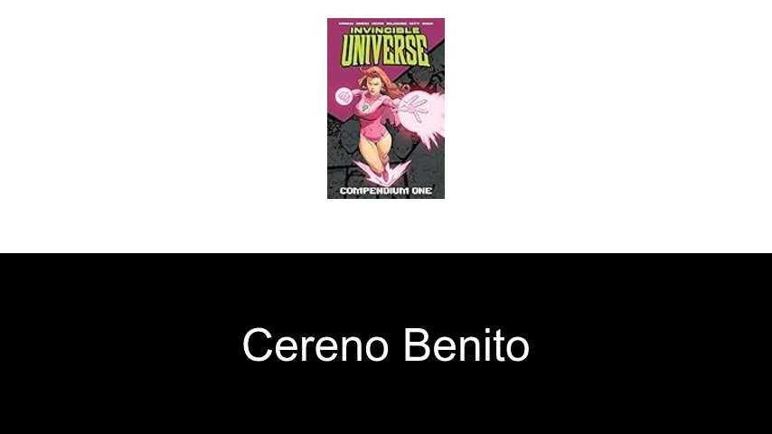 livres de Cereno Benito