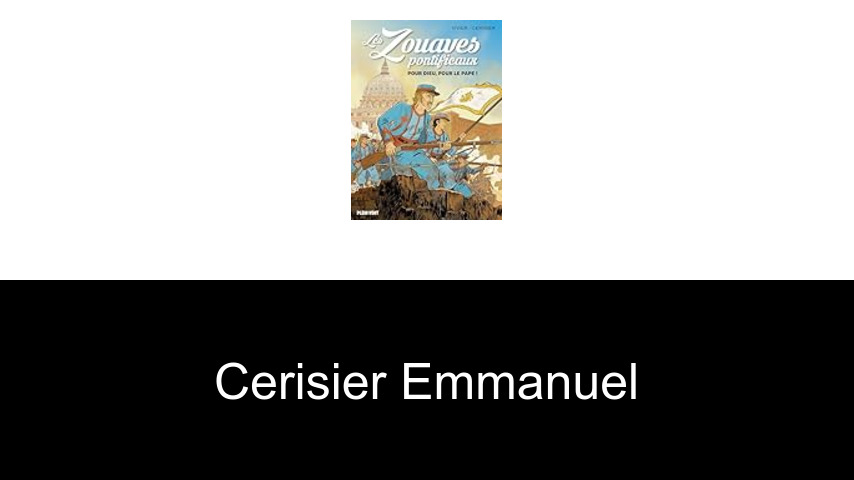 livres de CERISIER EMMANUEL