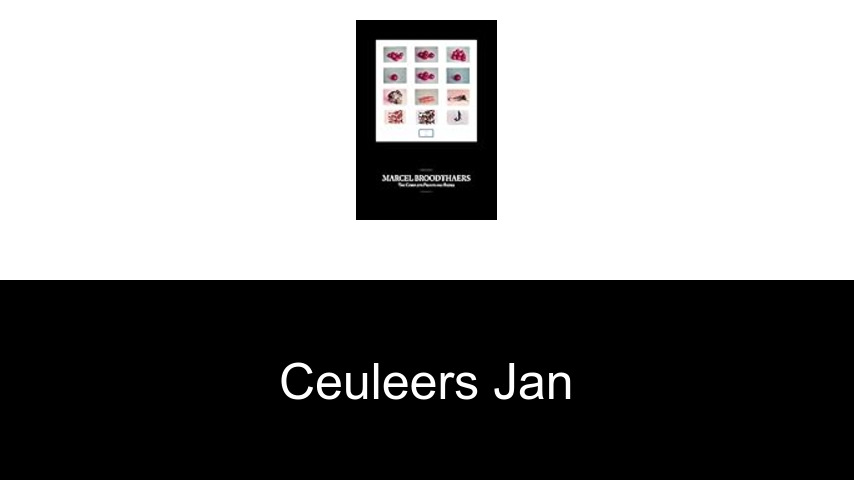 livres de Ceuleers Jan