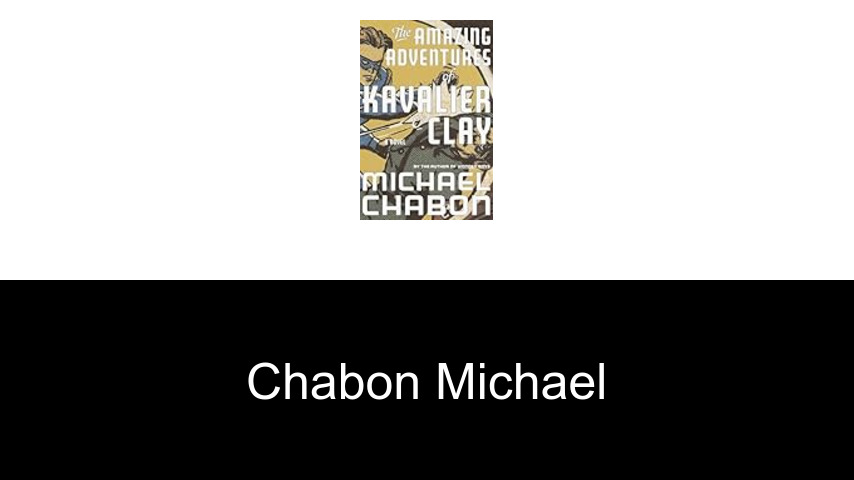 livres de Chabon Michael