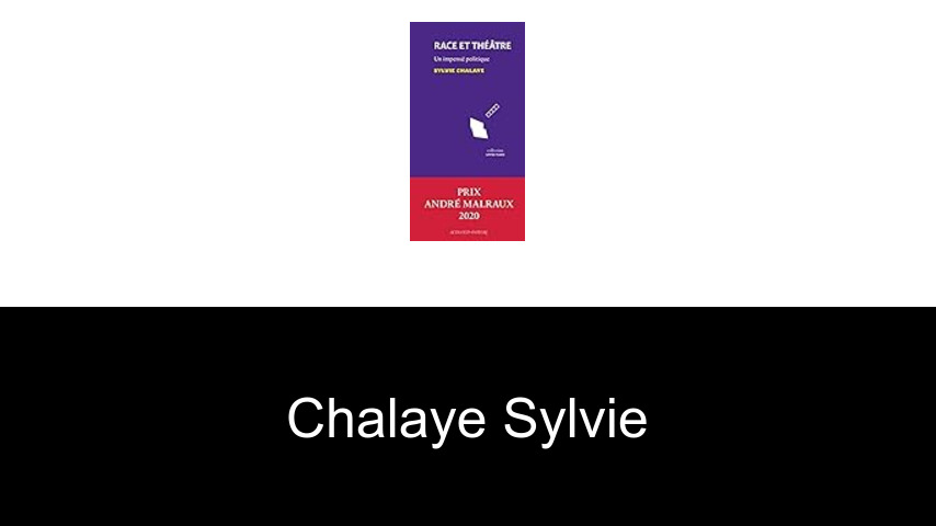 livres de Chalaye Sylvie