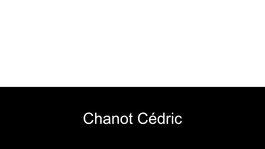 livres de Chanot Cédric