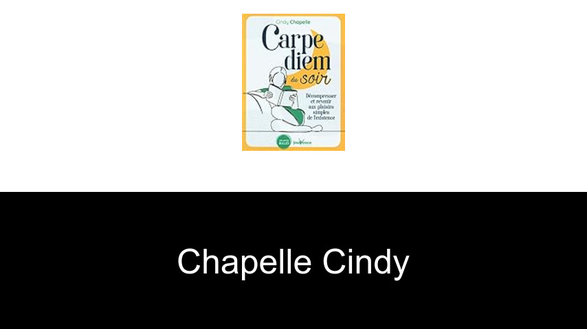 livres de Chapelle Cindy
