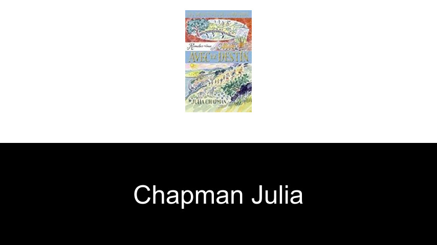 livres de Chapman Julia