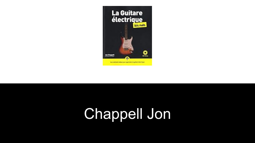 livres de Chappell Jon