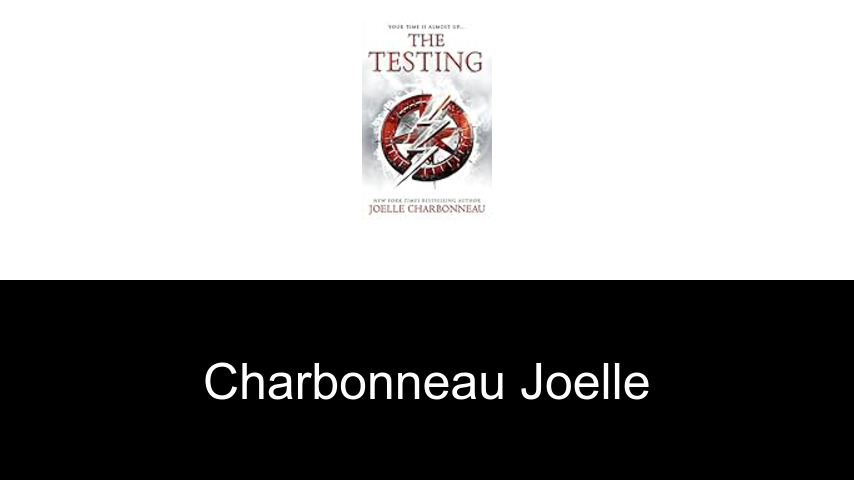 livres de Charbonneau Joelle