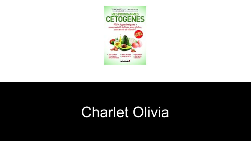 livres de Charlet Olivia
