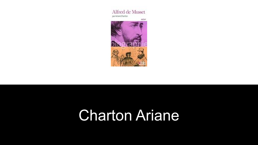 livres de Charton Ariane