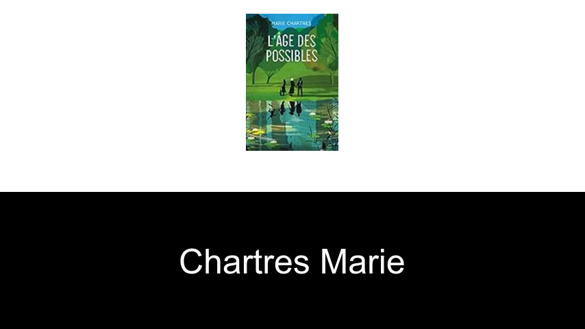 livres de CHARTRES MARIE