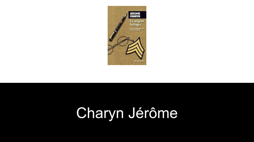 livres de Charyn Jérôme