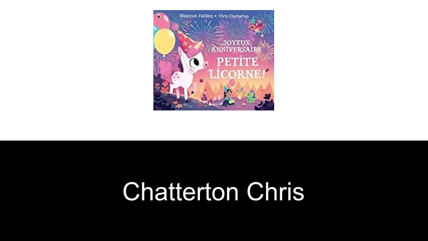 livres de Chatterton Chris