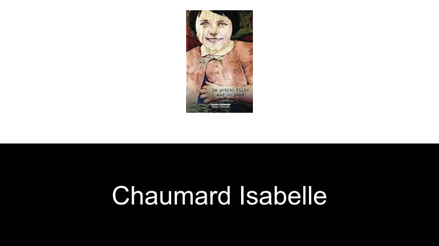 livres de Chaumard Isabelle
