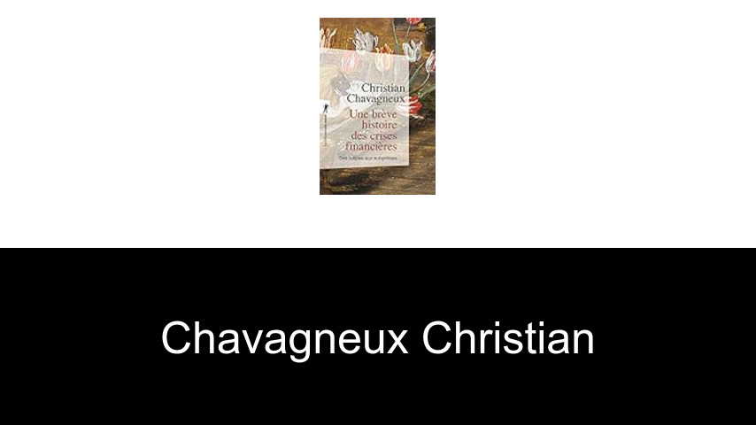 livres de Chavagneux Christian