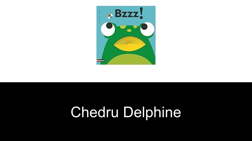 livres de Chedru Delphine