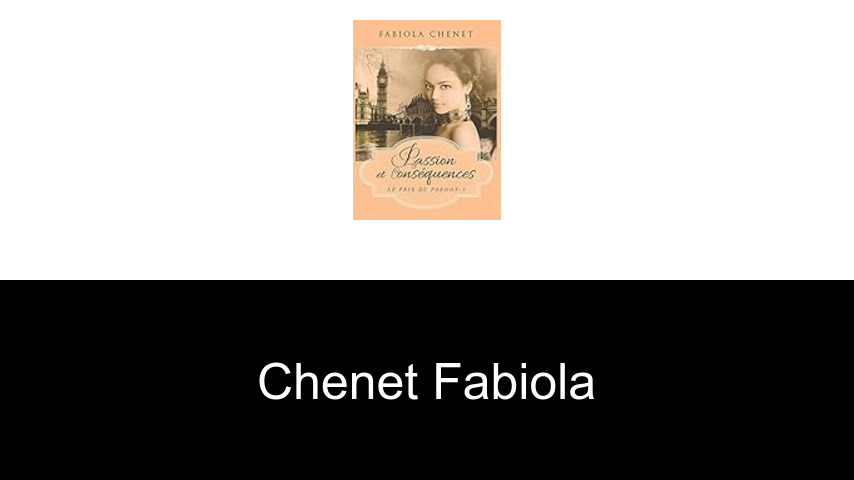 livres de Chenet Fabiola