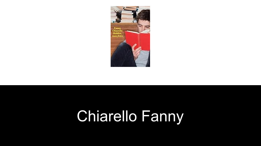 livres de Chiarello Fanny