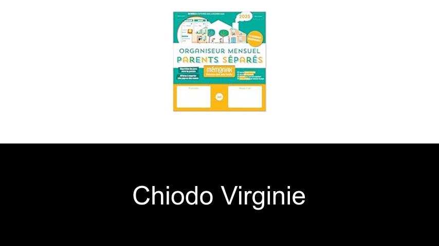 livres de Chiodo Virginie