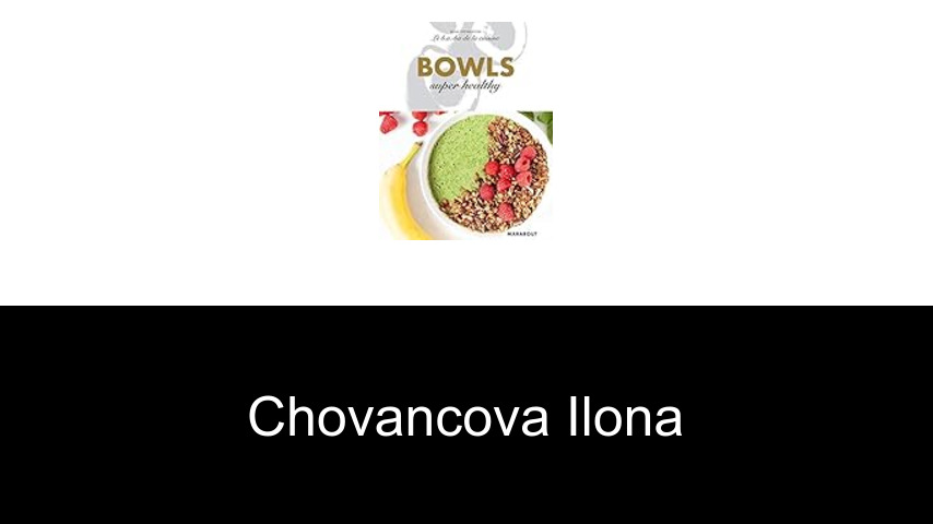 livres de Chovancova Ilona