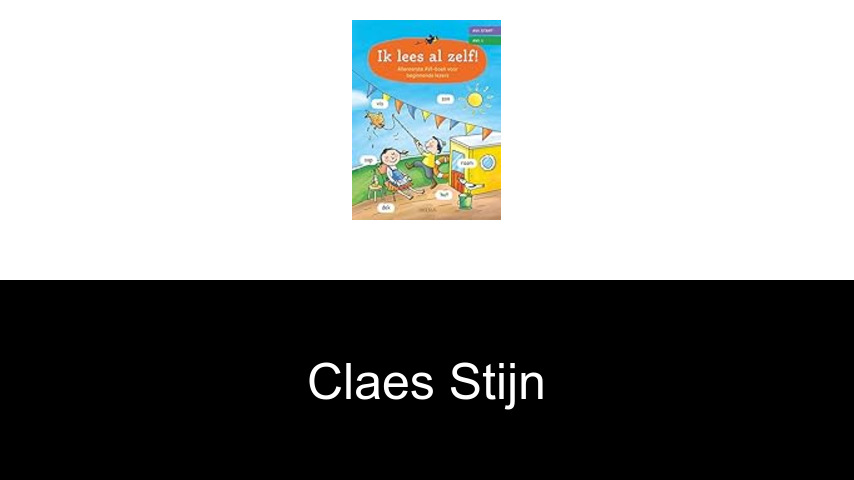 livres de Claes Stijn