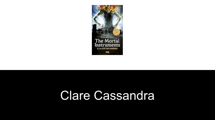 livres de Clare Cassandra