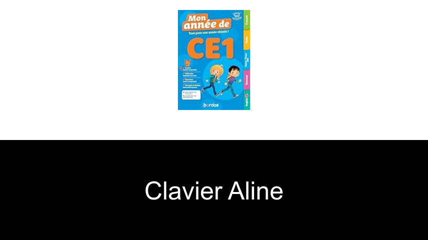 livres de Clavier Aline