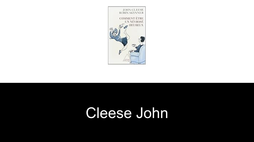 livres de Cleese John