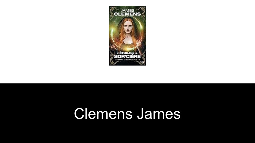 livres de Clemens James
