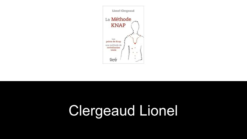 livres de CLERGEAUD Lionel