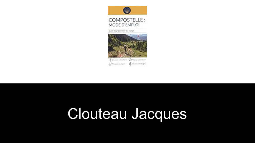 livres de Clouteau Jacques