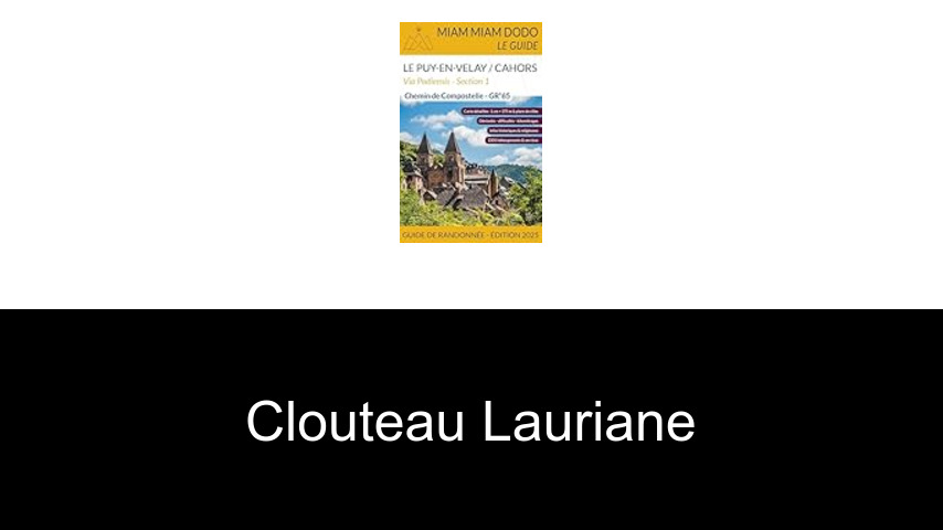 livres de Clouteau Lauriane