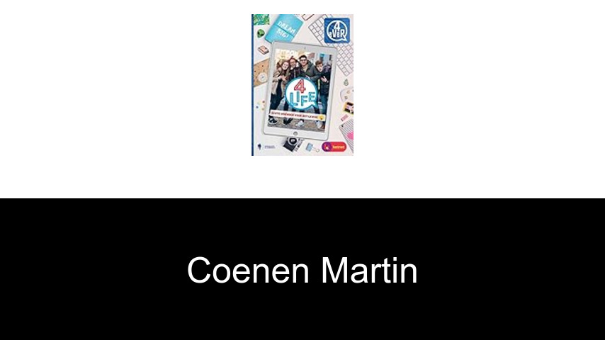 livres de Coenen Martin