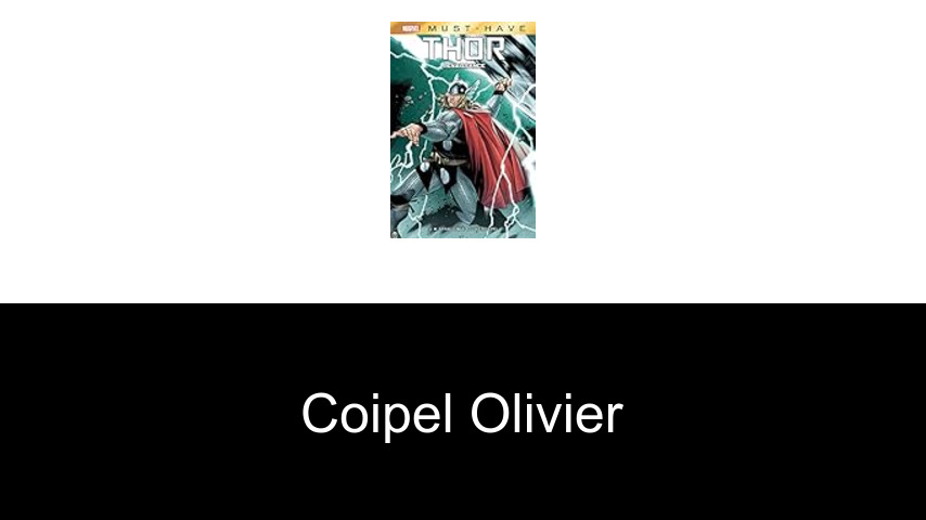 livres de Coipel Olivier