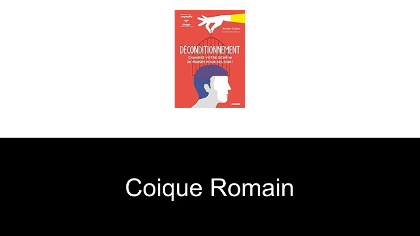 livres de Coique Romain
